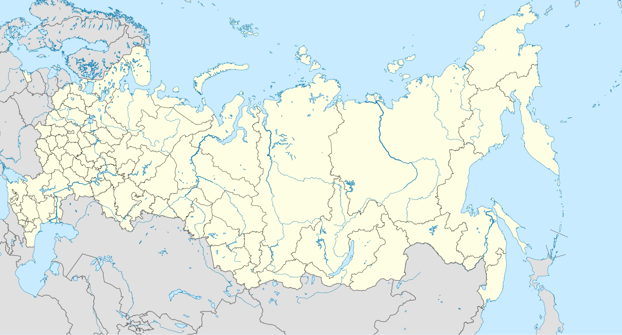 Карта России — отгрузки от Чебоксар
